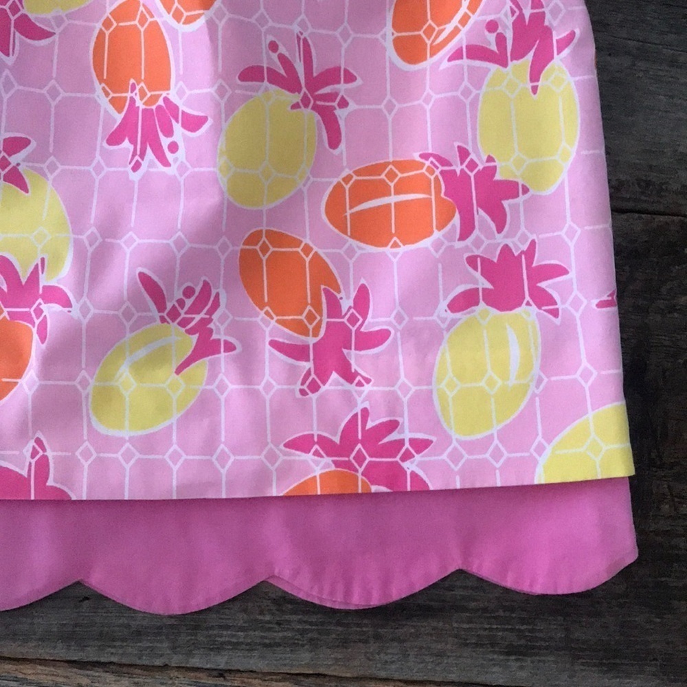 Lilly Pulitzer Pineapple Tulip Skirt Size 10 - Picture 3 of 6